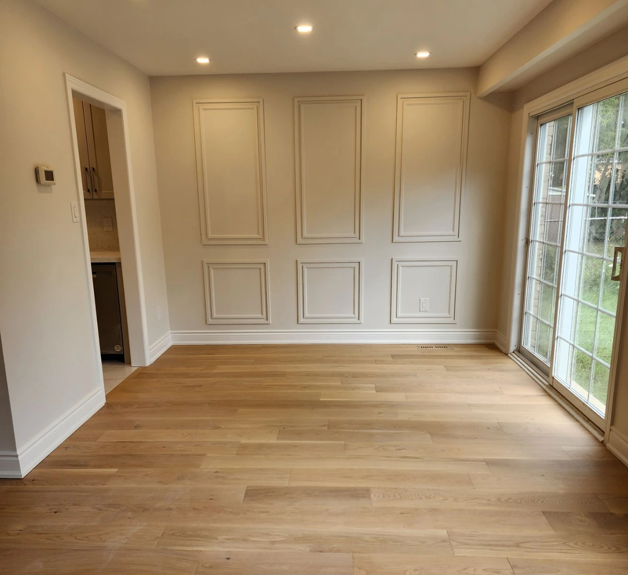 Engineered Hardwood  and Panel wall, Mississauga