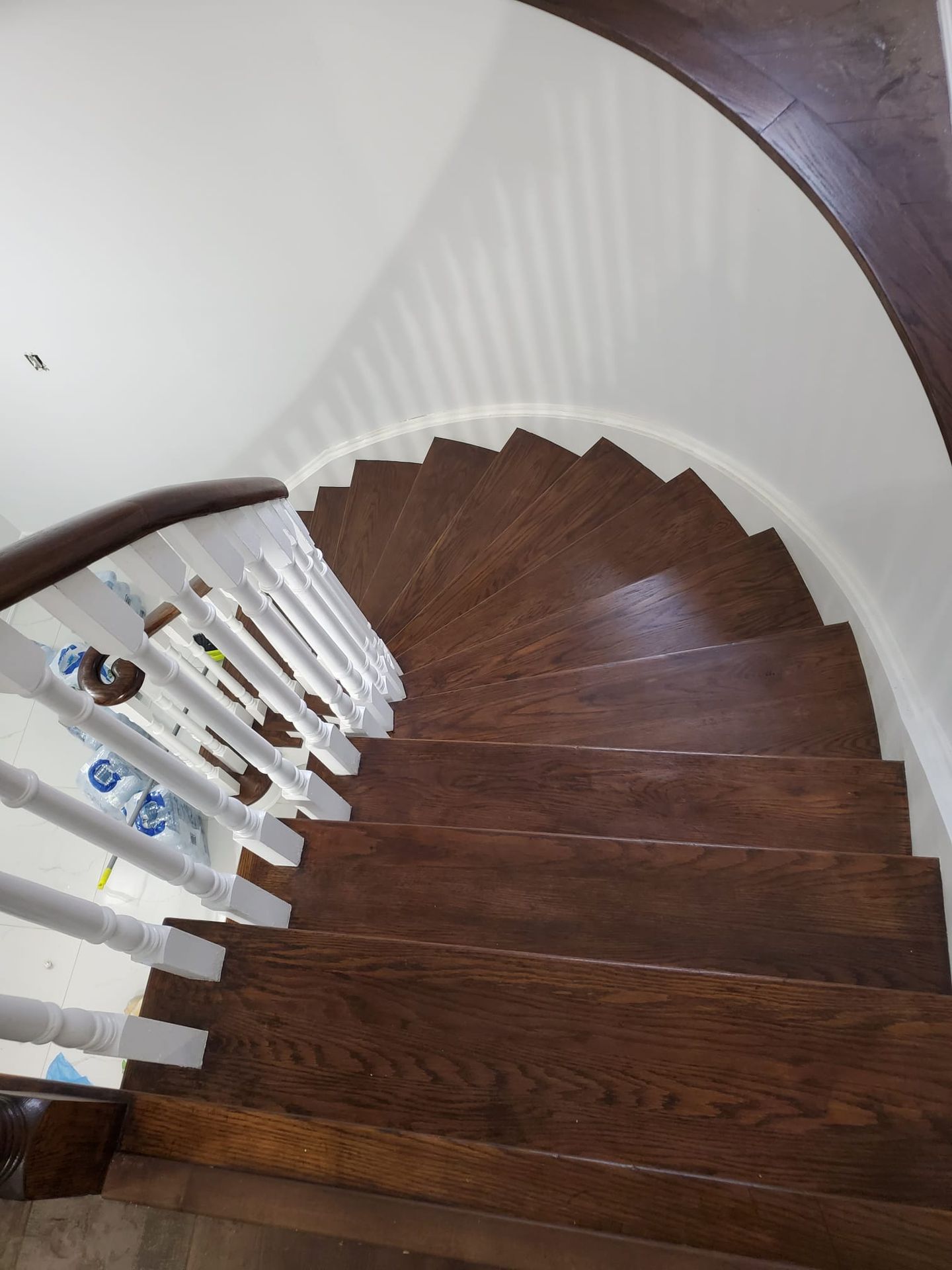 Stairs refinished, Brampton