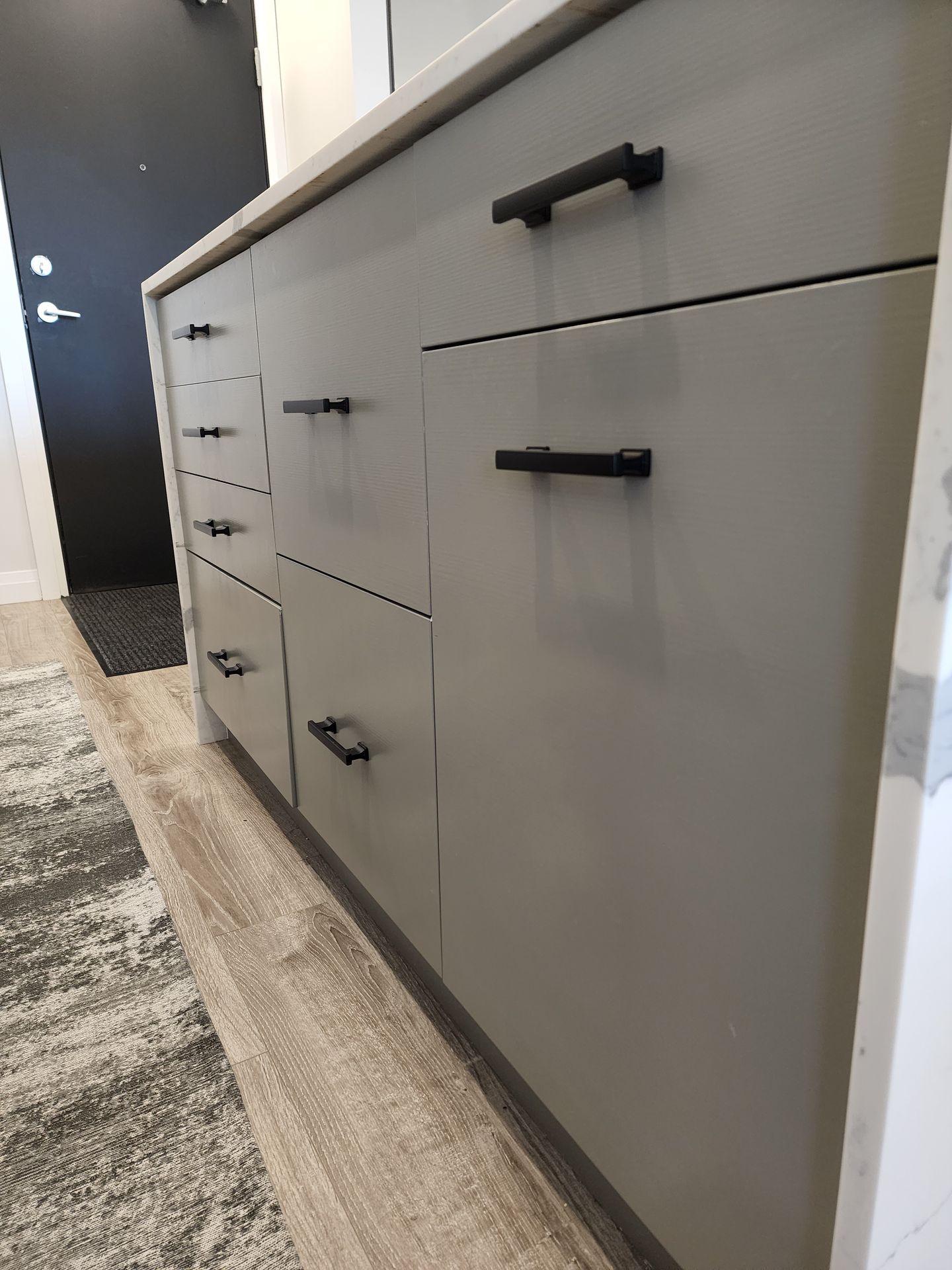 Kitchen cabinets refinished, Scarborough